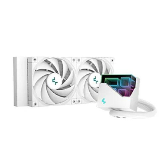 DeepCool LT520 WH 240mm RGB High-Performance Liquid CPU Cooler DeepCool LT520 WH 240mm RGB High-Performance Liquid CPU Cooler