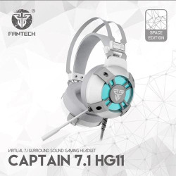 Fantech HG11 Captain 7.1 Surround Sound Space Edition RGB USB Gaming Headphone White Fantech HG11 Captain 7.1 Surround Sound Space Edition RGB USB Gaming Headphone White
