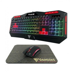 Gamdias ARES M2 Gaming Keyboard, Mouse and Mouse Mat Combo Gamdias ARES M2 Gaming Keyboard, Mouse and Mouse Mat Combo