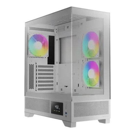 Gamdias ATLAS M1 WH ARGB ATX Mid-Tower Gaming Casing