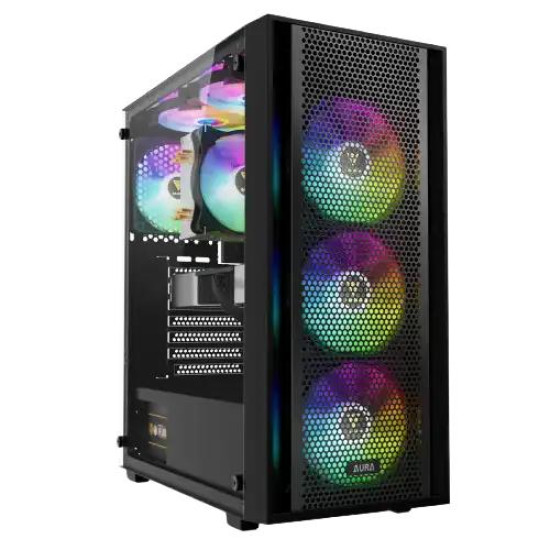 Gamdias AURA GC2 ELITE Perforated RGB Mid-Tower Casing