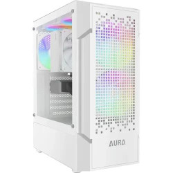 Gamdias AURA GC7 WH RGB ATX Mid-Tower Gaming Casing Gamdias AURA GC7 WH RGB ATX Mid-Tower Gaming Casing