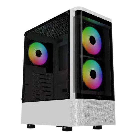 Gamdias TALOS E3 CG WH ARGB ATX Mid-Tower Gaming Casing