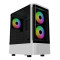 Gamdias TALOS E3 CG WH ARGB ATX Mid-Tower Gaming Casing