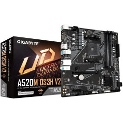 Gigabyte A520M DS3H V2 Micro-ATX DDR4 AMD AM4 Motherboard Gigabyte A520M DS3H V2 Micro-ATX DDR4 AMD AM4 Motherboard