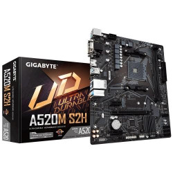 Gigabyte A520M S2H AMD AM4 Micro ATX Motherboard Gigabyte A520M S2H AMD AM4 Micro ATX Motherboard