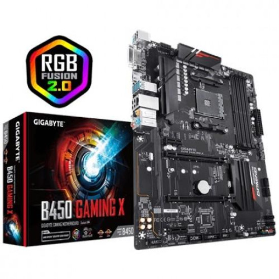 Gigabyte AMD B450 Gaming X Motherboard Gigabyte AMD B450 Gaming X Motherboard