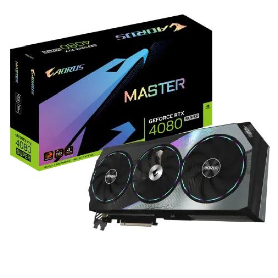 GIGABYTE AORUS GeForce RTX 4080 SUPER MASTER 16GB GDDR6X Graphics Card