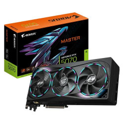 GIGABYTE AORUS GeForce RTX 5070 MASTER 12G GDDR7 Graphics Card GIGABYTE AORUS GeForce RTX 5070 MASTER 12G GDDR7 Graphics Card