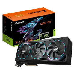 Gigabyte AORUS GeForce RTX 5080 MASTER 16GB GDDR7 Graphics Card Gigabyte AORUS GeForce RTX 5080 MASTER 16GB GDDR7 Graphics Card