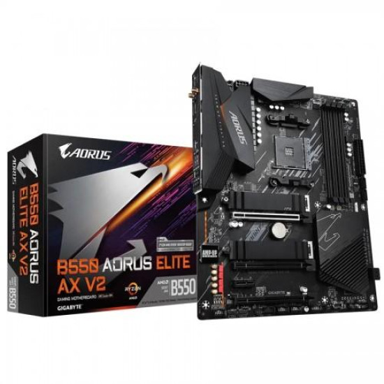 GIGABYTE B550 Aorus Elite AX V2 AM4 ATX Motherboard GIGABYTE B550 Aorus Elite AX V2 AM4 ATX Motherboard