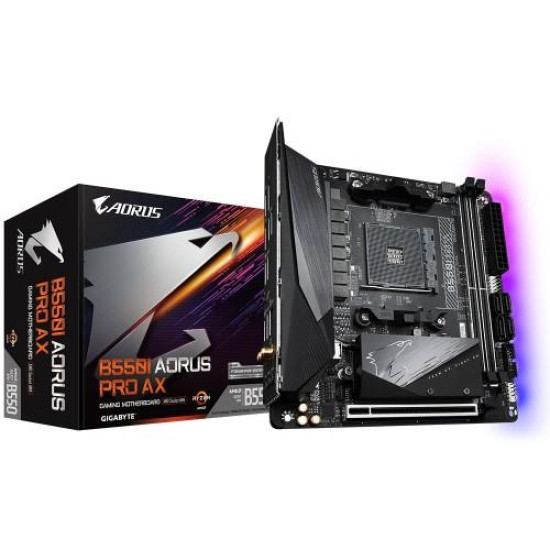 GIGABYTE B550I AORUS PRO AX AMD Motherboard GIGABYTE B550I AORUS PRO AX AMD Motherboard