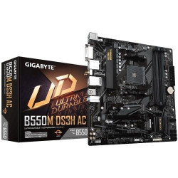 GIGABYTE B550M DS3H AC Micro ATX AMD Motherboard GIGABYTE B550M DS3H AC Micro ATX AMD Motherboard