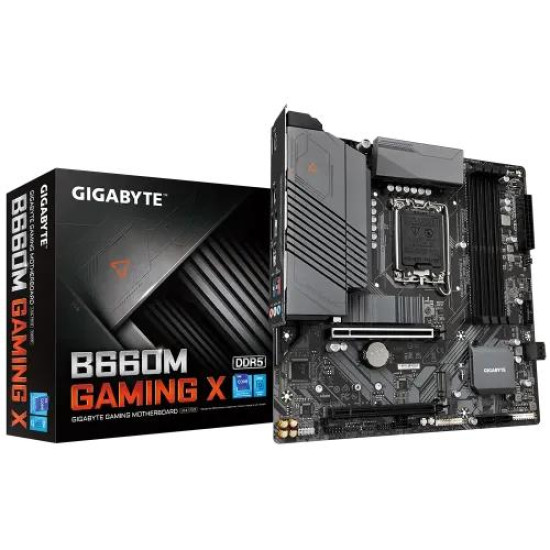 GIGABYTE B660M GAMING X DDR5 Micro-ATX Motherboard GIGABYTE B660M GAMING X DDR5 Micro-ATX Motherboard