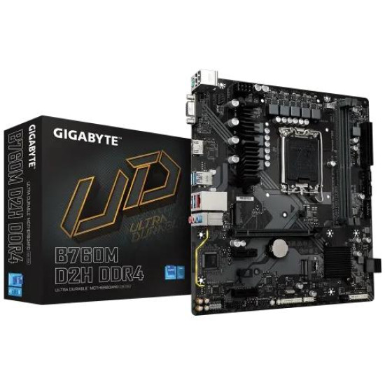 GIGABYTE B760M D2H DDR4 mATX Motherboard