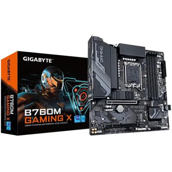GIGABYTE B760M GAMING X mATX Motherboard GIGABYTE B760M GAMING X mATX Motherboard