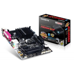 GIGABYTE GA-J1800M-D3P Motherboard with Built In 2.41Ghz DDR3 Celeron Processor GIGABYTE GA-J1800M-D3P Motherboard with Built In 2.41Ghz DDR3 Celeron Processor