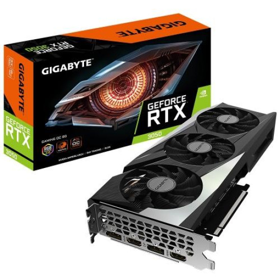 GIGABYTE GeForce RTX 3050 Gaming OC 8GB GDDR6 Graphics Card GIGABYTE GeForce RTX 3050 Gaming OC 8GB GDDR6 Graphics Card