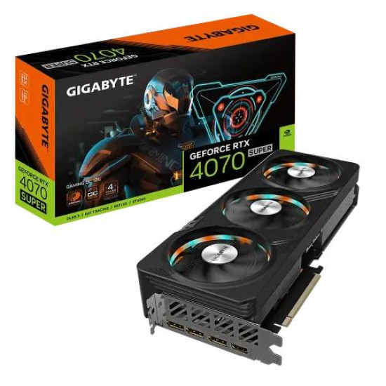 GIGABYTE GeForce RTX 4070 SUPER GAMING OC 12GB GDDR6X Graphics Card