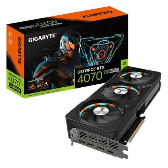 GIGABYTE GeForce RTX 4070 Ti SUPER GAMING OC 16GB GDDR6X Graphics Card