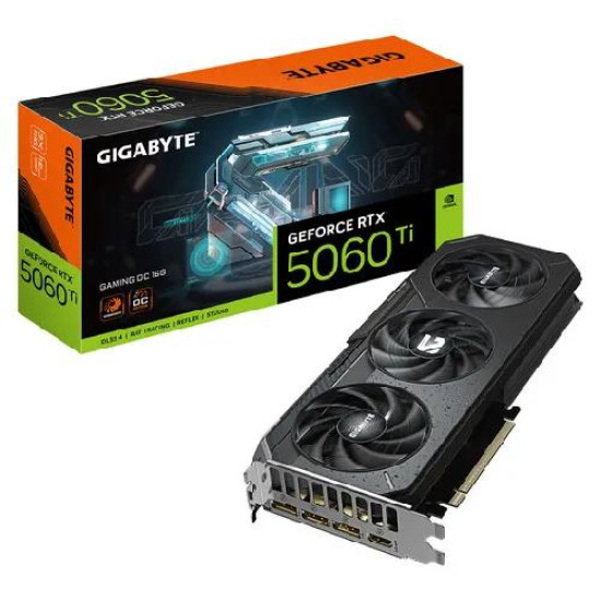 GIGABYTE GeForce RTX 5060 Ti GAMING OC 16GB GDDR7 Graphics Card GIGABYTE GeForce RTX 5060 Ti GAMING OC 16GB GDDR7 Graphics Card