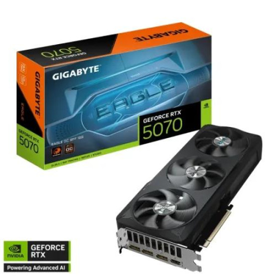 GIGABYTE GeForce RTX 5070 EAGLE OC SFF 12GB GDDR7 Graphics Card GIGABYTE GeForce RTX 5070 EAGLE OC SFF 12GB GDDR7 Graphics Card