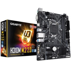 Gigabyte H310M M.2 9th Gen Micro ATX Motherboard Gigabyte H310M M.2 9th Gen Micro ATX Motherboard