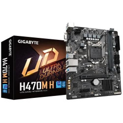 GIGABYTE H470M H 11th and 10th Gen Micro ATX Motherboard GIGABYTE H470M H 11th and 10th Gen Micro ATX Motherboard