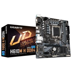 GIGABYTE H610M H DDR4 Micro ATX Motherboard GIGABYTE H610M H DDR4 Micro ATX Motherboard