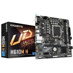 GIGABYTE H610M H DDR5 mATX Motherboard GIGABYTE H610M H DDR5 mATX Motherboard