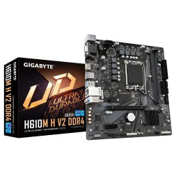 GIGABYTE H610M H V2 DDR4 Micro ATX Motherboard GIGABYTE H610M H V2 DDR4 Micro ATX Motherboard
