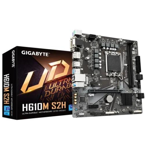GIGABYTE H610M S2H DDR5 mATX Motherboard GIGABYTE H610M S2H DDR5 mATX Motherboard