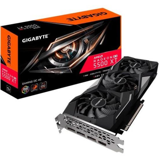 Gigabyte Radeon RX 5500 XT Gaming OC 4GB Graphics Card Gigabyte Radeon RX 5500 XT Gaming OC 4GB Graphics Card