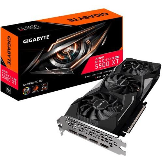 Gigabyte Radeon RX 5500 XT Gaming OC 8GB Graphics Card Gigabyte Radeon RX 5500 XT Gaming OC 8GB Graphics Card