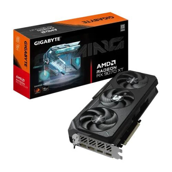 GIGABYTE Radeon RX 9070 XT GAMING 16G GDDR6 Graphics Card GIGABYTE Radeon RX 9070 XT GAMING 16G GDDR6 Graphics Card