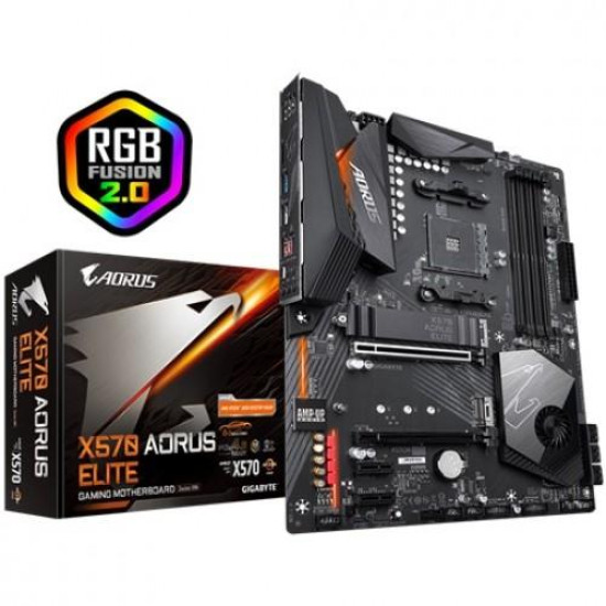 Gigabyte X570 Aorus Elite AMD ATX Motherboard Gigabyte X570 Aorus Elite AMD ATX Motherboard