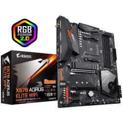 Gigabyte X570 AORUS ELITE WIFI AMD AM4 ATX Motherboard Gigabyte X570 AORUS ELITE WIFI AMD AM4 ATX Motherboard