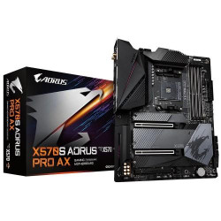 GIGABYTE X570S AORUS PRO AX AMD ATX Gaming Motherboard GIGABYTE X570S AORUS PRO AX AMD ATX Gaming Motherboard