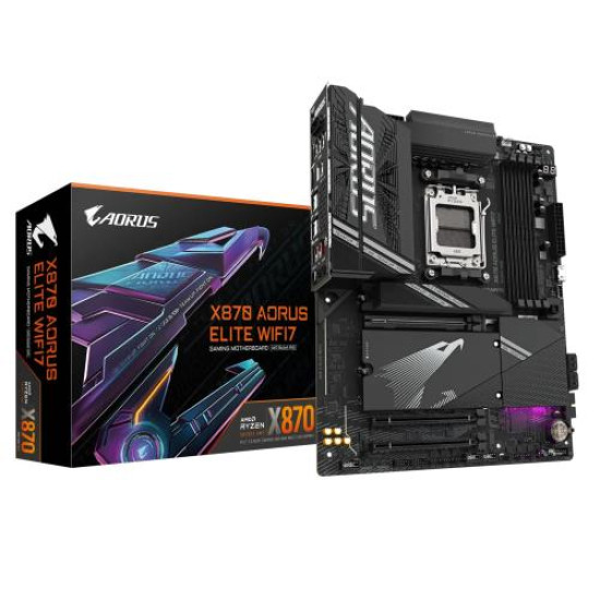 GIGABYTE X870 AORUS ELITE WIFI7 DDR5 AMD AM5 ATX Motherboard