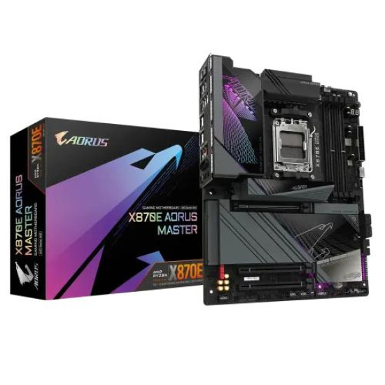 GIGABYTE X870E AORUS MASTER DDR5 AMD AM5 ATX Motherboard GIGABYTE X870E AORUS MASTER DDR5 AMD AM5 ATX Motherboard