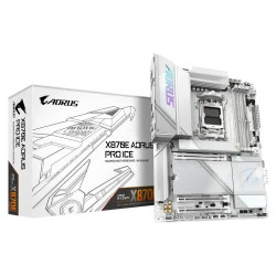 GIGABYTE X870E AORUS PRO ICE DDR5 AM5 ATX Motherboard GIGABYTE X870E AORUS PRO ICE DDR5 AM5 ATX Motherboard