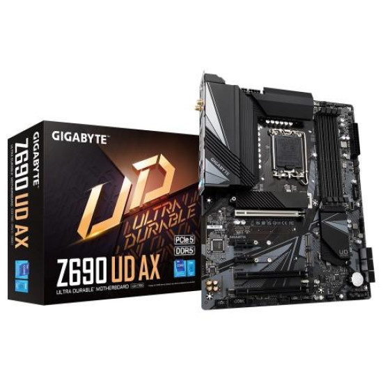 GIGABYTE Z690 UD AX DDR5 ATX Motherboard GIGABYTE Z690 UD AX DDR5 ATX Motherboard