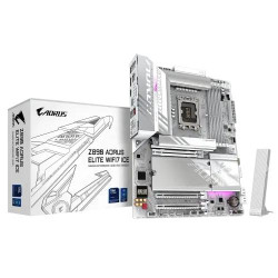 Gigabyte Z890 AORUS ELITE WIFI7 ICE LGA 1851 ATX Motherboard Gigabyte Z890 AORUS ELITE WIFI7 ICE LGA 1851 ATX Motherboard