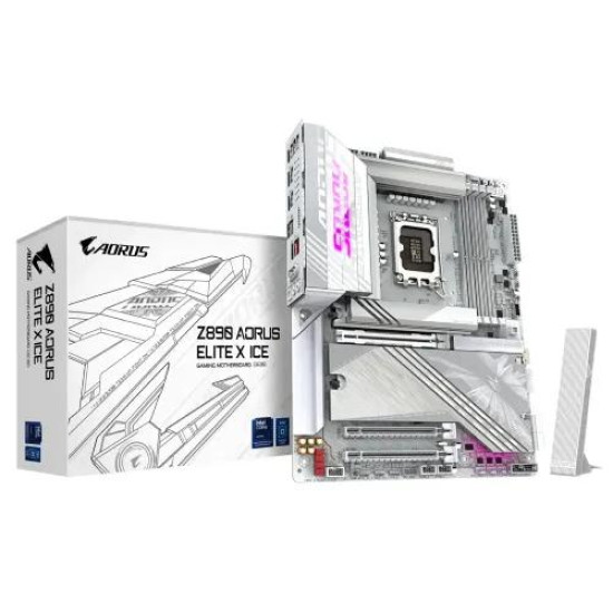 Gigabyte Z890 AORUS ELITE X ICE WIFI7 LGA 1851 ATX Motherboard Gigabyte Z890 AORUS ELITE X ICE WIFI7 LGA 1851 ATX Motherboard
