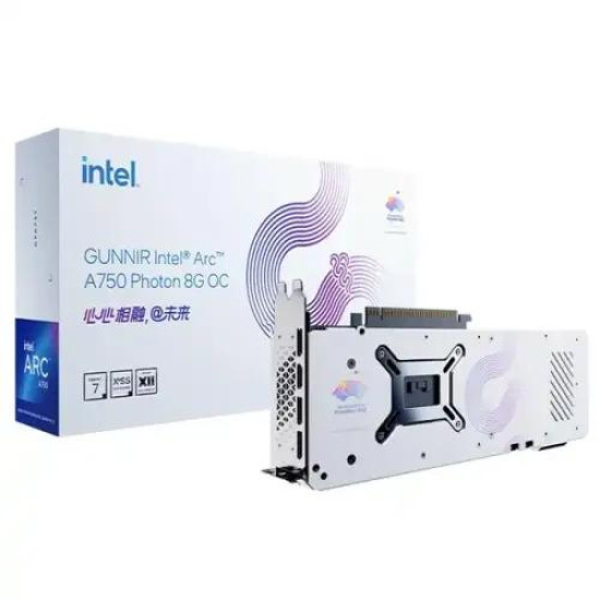 GUNNIR Intel Arc A750 Photon 8G OC WX GDDR6 Asian Games Limited Edition Graphics Card GUNNIR Intel Arc A750 Photon 8G OC WX GDDR6 Asian Games Limited Edition Graphics Card