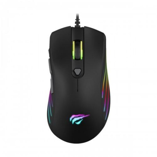 Havit HV-MS1002 RGB Backlit Programmable Black Gaming Mouse Havit HV-MS1002 RGB Backlit Programmable Black Gaming Mouse
