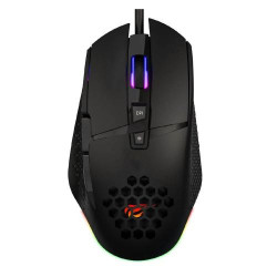 Havit HV-MS1022 RGB LED Honeycomb Design 8 Buttons Gaming Mouse Havit HV-MS1022 RGB LED Honeycomb Design 8 Buttons Gaming Mouse