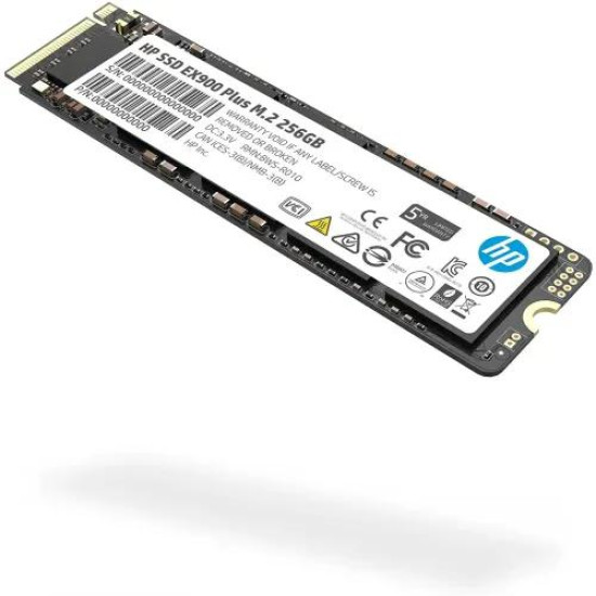 HP EX900 PLUS 256GB M.2 PCIe NVMe Internal SSD HP EX900 PLUS 256GB M.2 PCIe NVMe Internal SSD