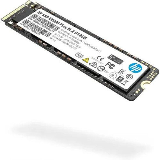 HP EX900 PLUS 512GB M.2 PCIe NVMe Internal SSD HP EX900 PLUS 512GB M.2 PCIe NVMe Internal SSD