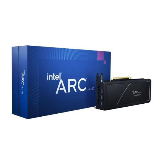 Intel Arc A750 Limited Edition 8GB GDDR6 Graphics Card Intel Arc A750 Limited Edition 8GB GDDR6 Graphics Card